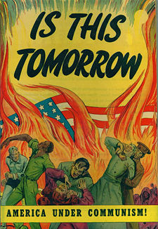 A 1947 comic book published by the Catechetical Guild Educational Society warning of the supposed dangers of a Communist takeover.